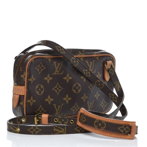 LOUIS VUITTON Monogram Pochette Marly Bandouliere